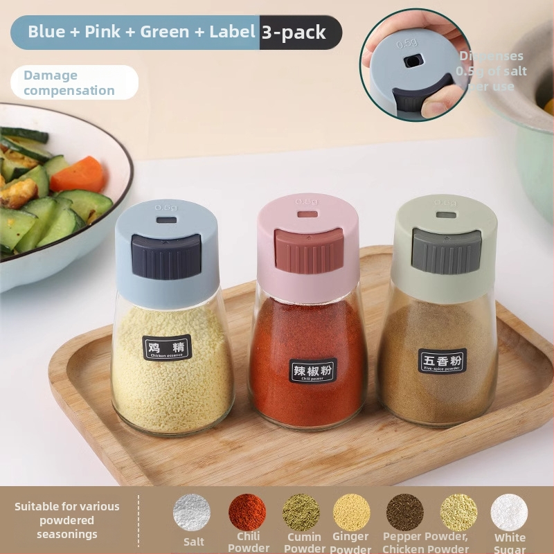 Pengyi stakleni spremnik za začine s mjernim sustavom – kontejner za kuhinjske začine