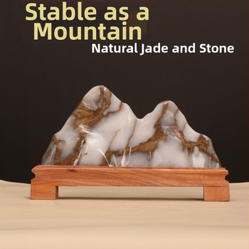 Kamenná horská skulptúra – prispôsobiteľná výzdoba do obývačky, nie je darček