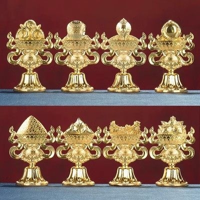 Set Osam Srećnih Blaga – Kinjski Stil, Strojna Izrada, Broj Proizvoda 1010172561