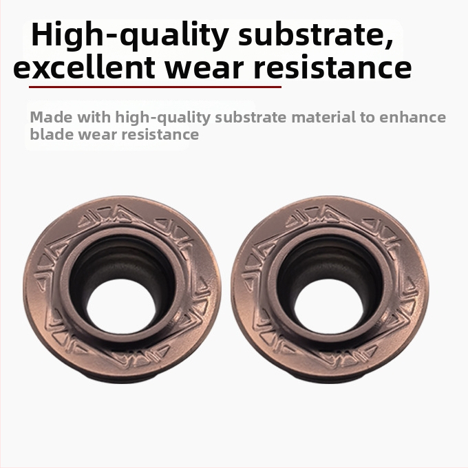 Dykay RCMT0602MO фрезова вставка, R3R4R5, неръждаема стомана, серия R фрези