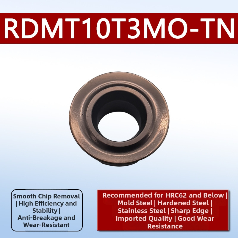 Dykay RCMT0602MO фрезова вставка, R3R4R5, неръждаема стомана, серия R фрези