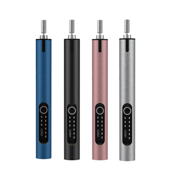 Електрическа гравираща писалка с осветление – Kangrun A288A, презареждаема литиева батерия 3.7V, три скорости, включени кабел за зареждане и шаблон