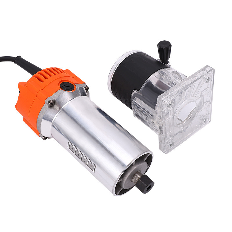 Ξυλουργική φρέζα με κινητήρα brushless από καθαρό χαλκό, 220V τροφοδοσία μέσω πρίζας, σειρά για ξυλουργικές εφαρμογές