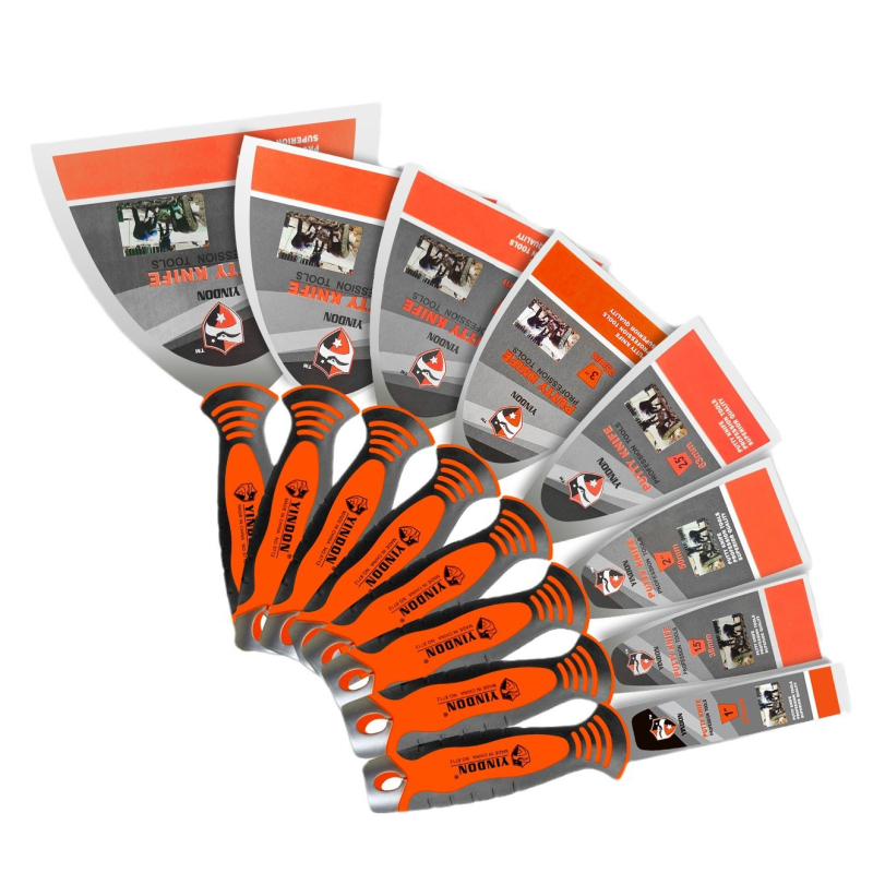 Špachtla za kit od nehrđajućeg čelika, ultra debela, s oglednim završnim slojem, Eagle Shield, model Putty Knife