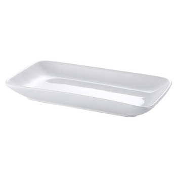Porcelanski kvadratni tanjur za suši i rižine rolice, Yashita, mikrovalna kompatibilnost, tisak logotipa, prilagodba moguća