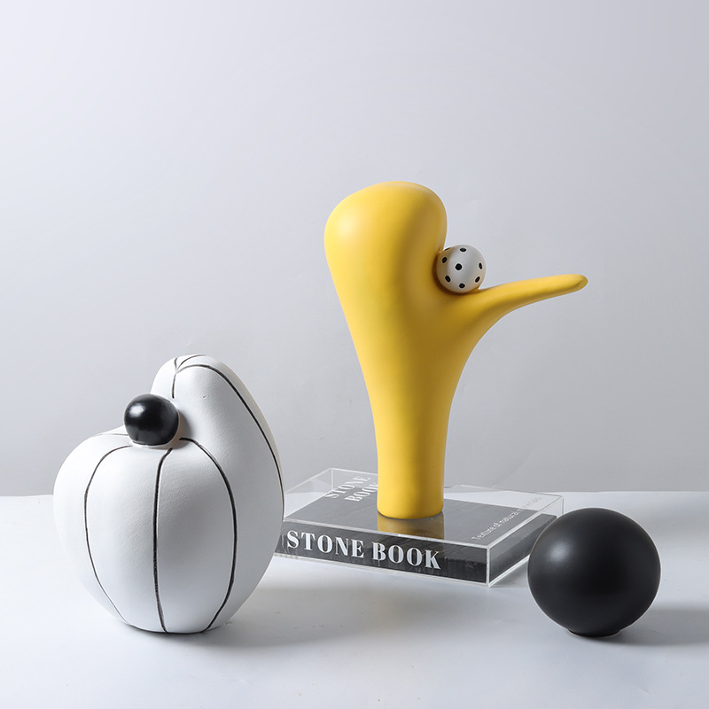 Drvo života ukras — skulptura od smole, moderni minimalistički skandinavski stil, Back Garden