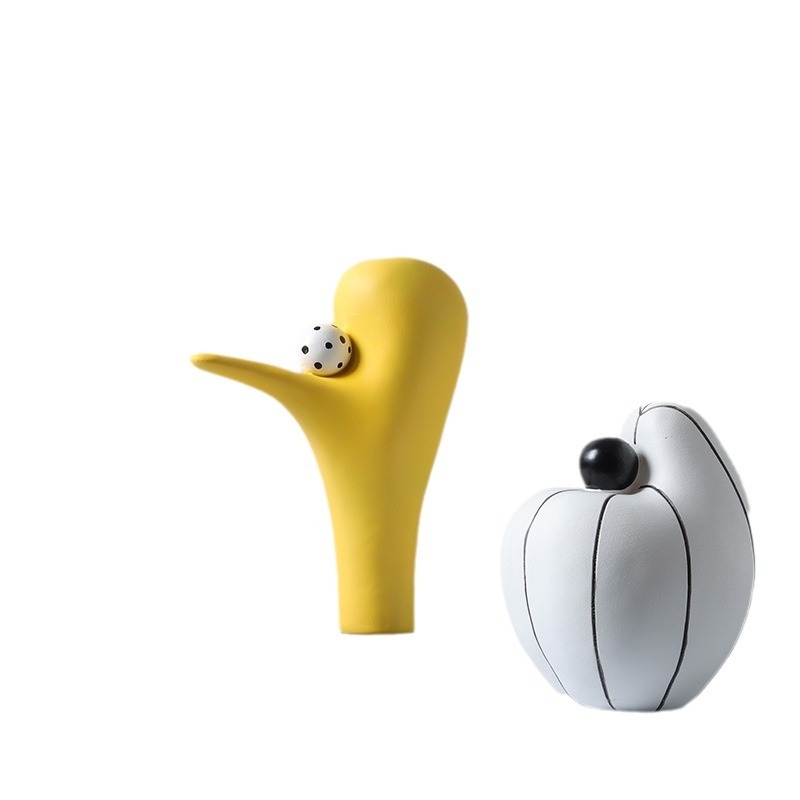 Drvo života ukras — skulptura od smole, moderni minimalistički skandinavski stil, Back Garden