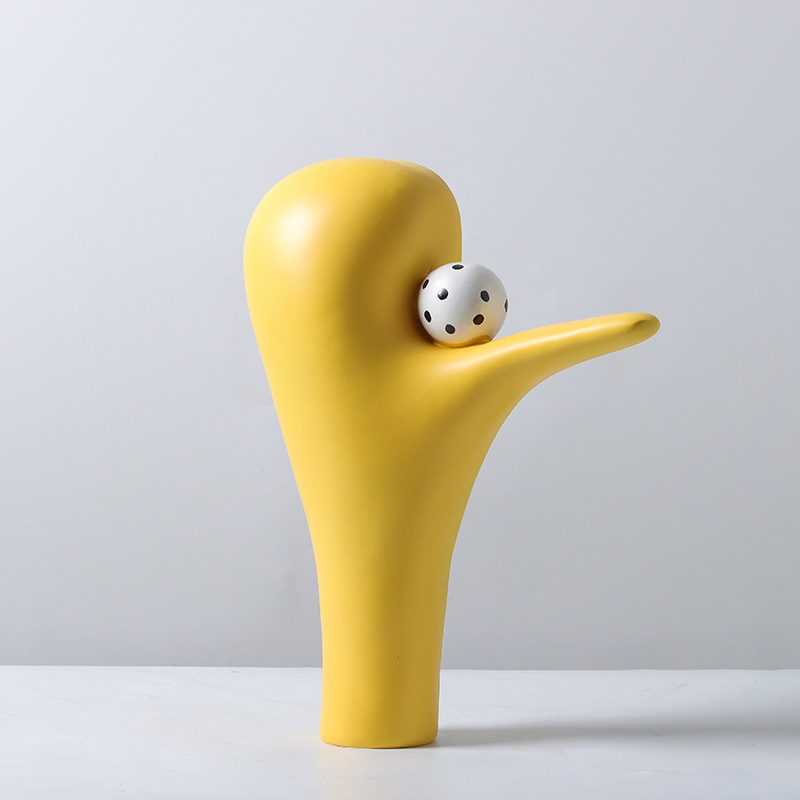 Drvo života ukras — skulptura od smole, moderni minimalistički skandinavski stil, Back Garden