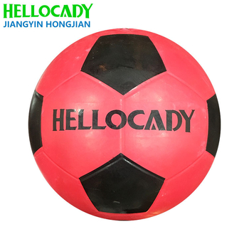 Hellocady gumena nogometna lopta, glatka površina, veličine 5, 4, 3, 2 i 1,5