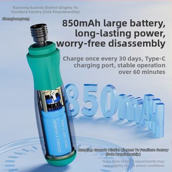 Töltésre újratölthető elektromos csavarhúzó, kompakt, multifunkcionális, keresztfej-kompatibilis, 15V, autóelektronikai alkalmazásokhoz