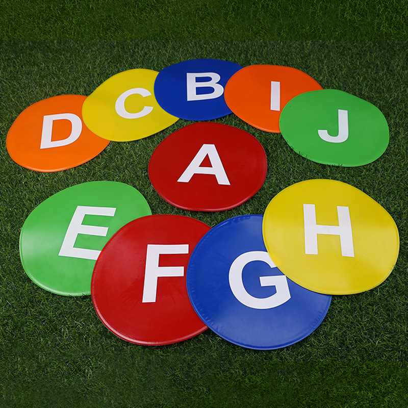 Okružna PVC pločica za nogometni trening – prilagodljiva trenažna pomagala