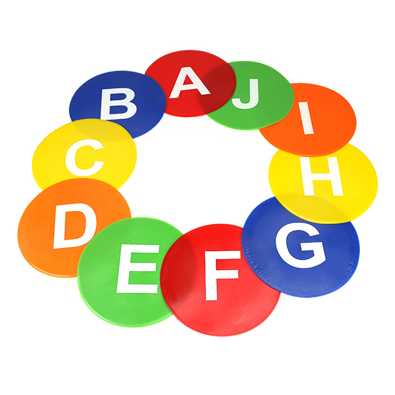 Okružna PVC pločica za nogometni trening – prilagodljiva trenažna pomagala