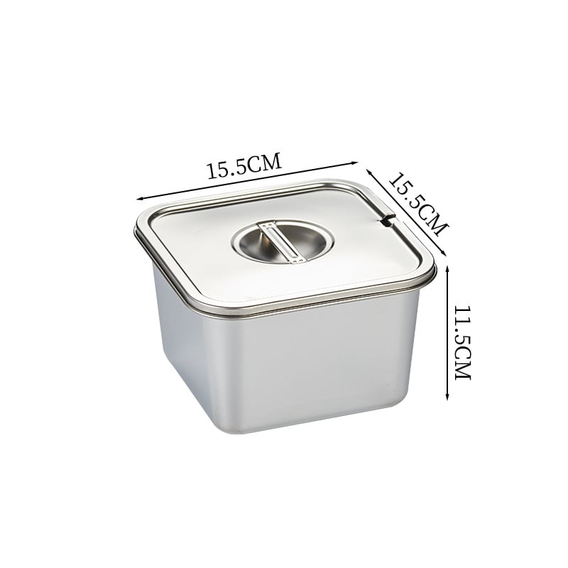 Μπουκάλι καρυκεύματος από ανοξείδωτο ατσάλι με καπάκι, παχύτερο και βαθύτερο σχέδιο, για υγρά καρυκεύματα και αποθήκευση στην κουζίνα