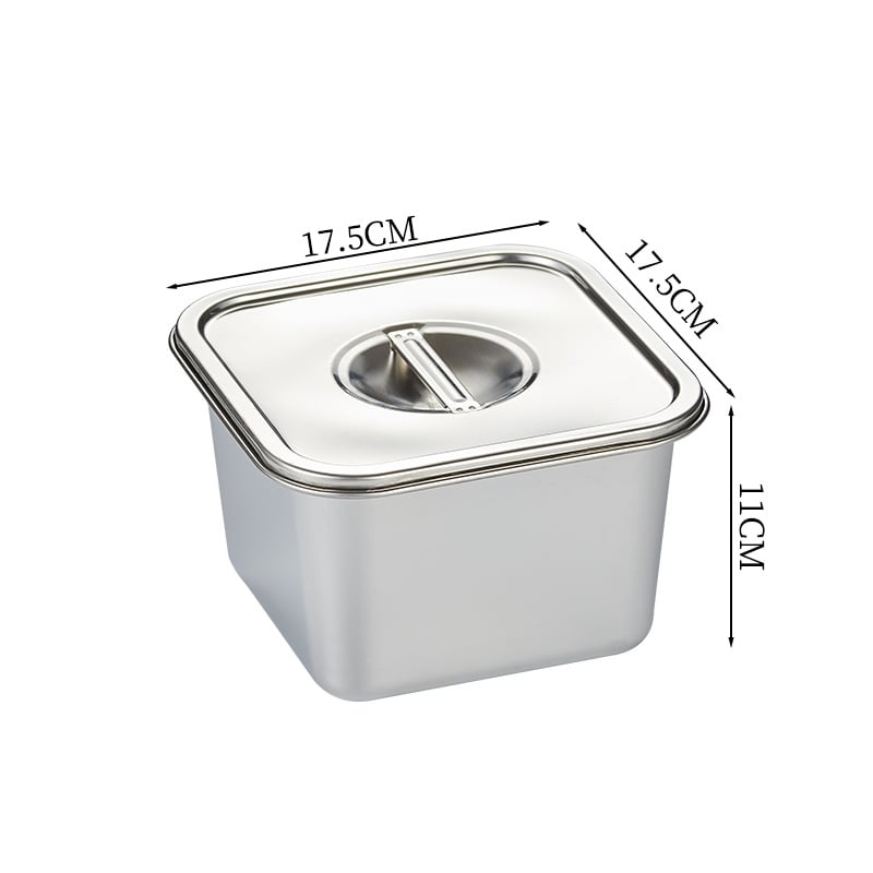 Μπουκάλι καρυκεύματος από ανοξείδωτο ατσάλι με καπάκι, παχύτερο και βαθύτερο σχέδιο, για υγρά καρυκεύματα και αποθήκευση στην κουζίνα