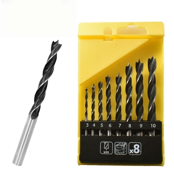 Oster spiralno svrdlo za drvo s tri vrhovi, okrugla drška, za drvo i plast, pozicioniranje bušenja