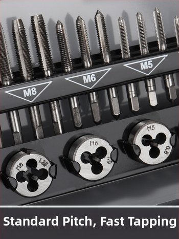 Ručni set za navoj s ručnim držačem alata i bitom – Ručni set za navoj, model F76THTMHH99S58, Marka Other, Preciznost Other