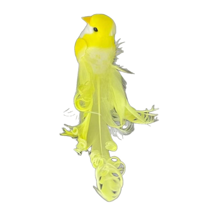 Decor cu păsări în formă de animal, lucrat manual, material bule, stil chinezesc nou, potrivit ca dar de Ziua Copilului