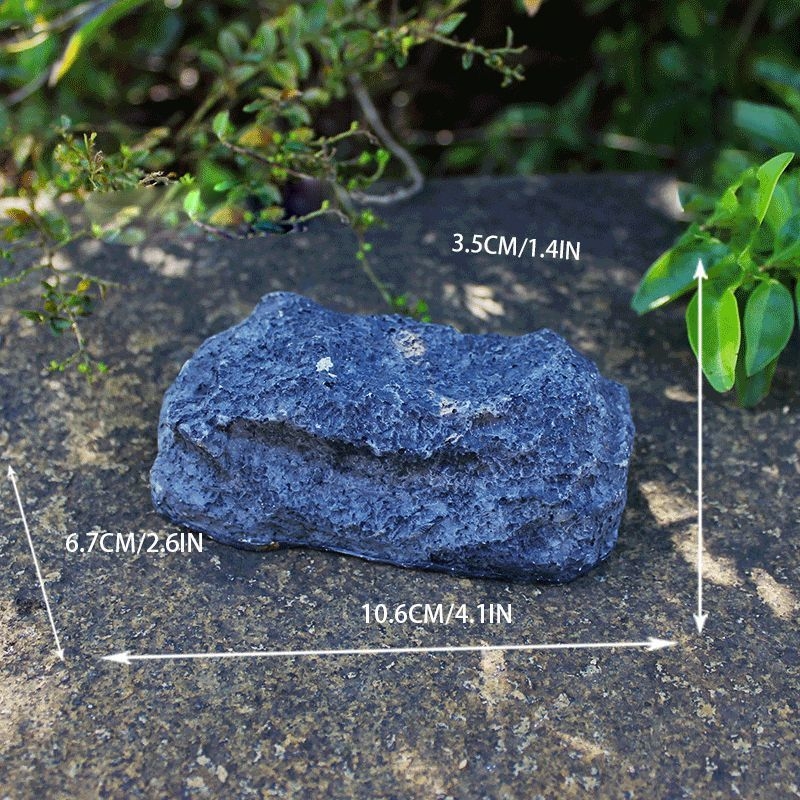 Kutija za skladištenje ključeva za ulaz, kamena dekoracija za dvorište, skrivanje ključeva i sprječavanje gubitka - Materijal: smola; Stil: korejska verzija; Izrada: lijevanje; Izgled: pejzaž; Poklon: promotivni pokloni