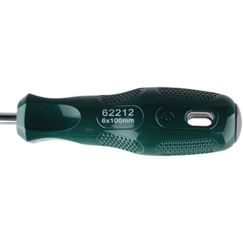 Κατσαβίδι με επίπεδη κεφαλή, σειρά Α, μοντέλο 62202-222, λαβή από πλαστικό, κράμα χρωμίου-βανάδιου, ισχυρός μαγνήτης