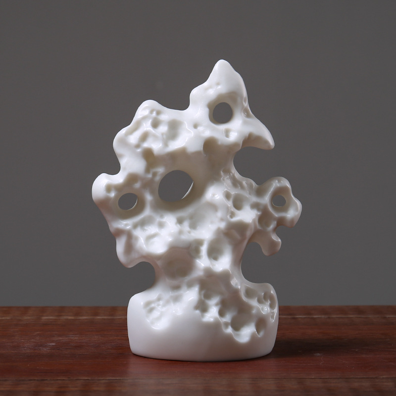 Skulptura - Taihu kamen rockery ukras, smola, moderan minimalistički stil