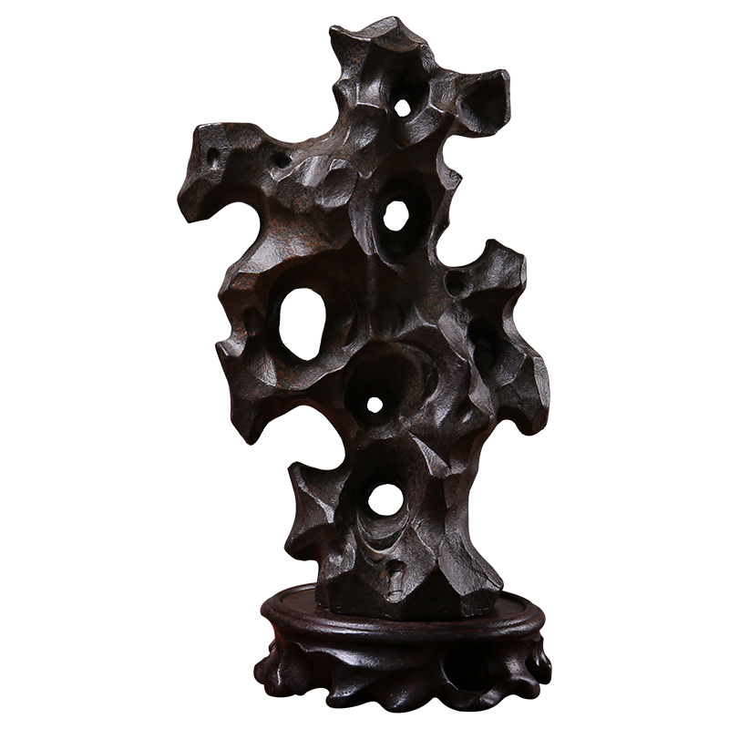 Skulptura - Taihu kamen rockery ukras, smola, moderan minimalistički stil