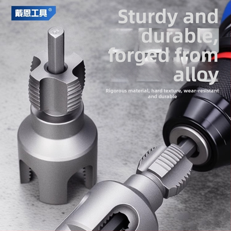 Dane nástroj na trubky PPR – integrované vnútorné a vonkajšie závity, sada závitovania pre PPR rúry