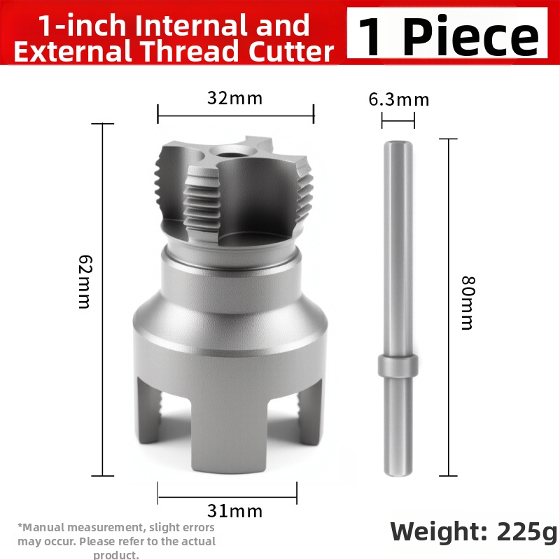 Dane nástroj na trubky PPR – integrované vnútorné a vonkajšie závity, sada závitovania pre PPR rúry