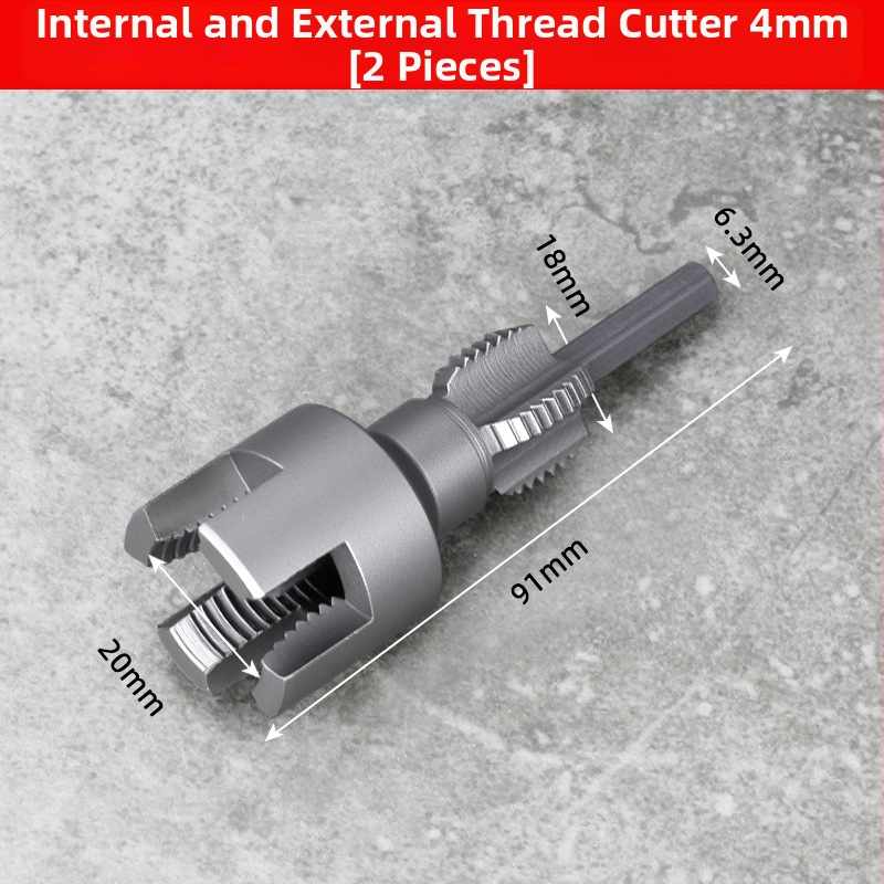 Dane nástroj na trubky PPR – integrované vnútorné a vonkajšie závity, sada závitovania pre PPR rúry