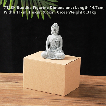 Kamenná Buddhová socha v štýle Nového Čínskeho štýlu – socha