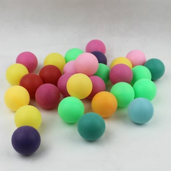 Feifan minge de tenis de masă, material PP, suprafață mată, logo tipărit, potrivită pentru tenis de masă și alte jocuri cu mingi