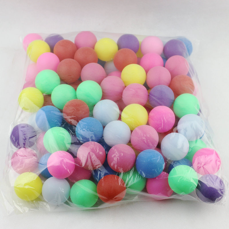 Feifan minge de tenis de masă, material PP, suprafață mată, logo tipărit, potrivită pentru tenis de masă și alte jocuri cu mingi