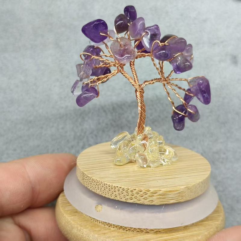 Kristalno stablo ukras, Dragon Roar JY-0010, kristalni dekor za dom i ured