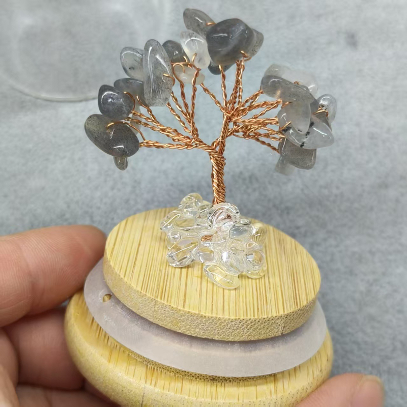 Kristalno stablo ukras, Dragon Roar JY-0010, kristalni dekor za dom i ured