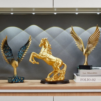 Set decorativ pentru dulap de vin Lanmeo — din rășină — stil chinezesc — turnare prin injecție — cadou de ziua de naștere