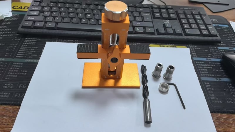 Ajutor pentru montaj ușilor de dulap • Model TO8741 • Brand: Tianhong Aluminum Industry • Material: aliaj de aluminiu • Destinat montajului ușilor de dulap