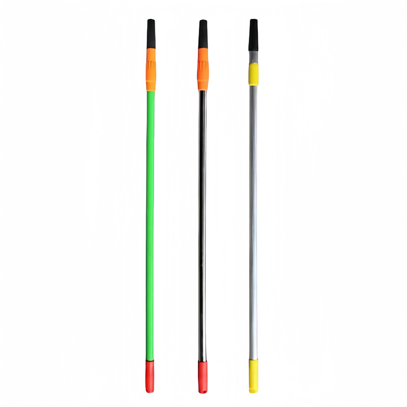 Tija telescopică pentru role și pensule de vopsea, construcție din oțel inoxidabil și aliaj de aluminiu, design extins de conectare