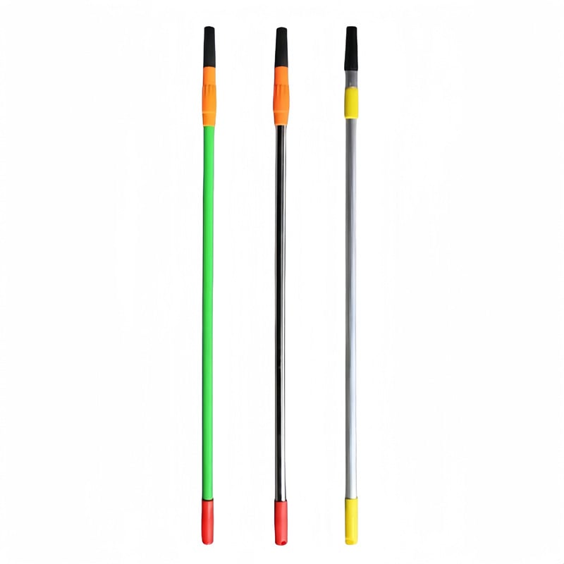 Tija telescopică pentru role și pensule de vopsea, construcție din oțel inoxidabil și aliaj de aluminiu, design extins de conectare