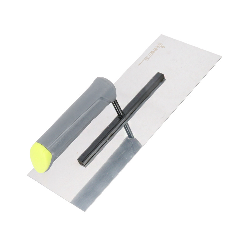 Spatulă pentru tencuială cu mâner din plastic și placă de fier, grosime 0,8 mm, Ye Lao San