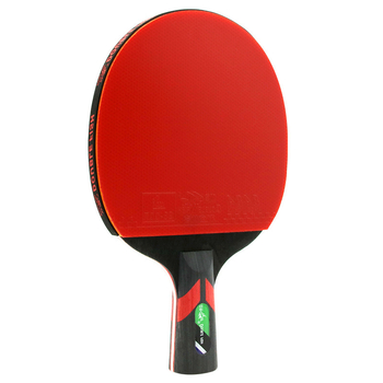 DOUBLE FISH K007-C reketa za stolni tenis, ploča baze od karbonskih vlakana, guma s obrnuti ljepilom, direktni udarac, standardne specifikacije