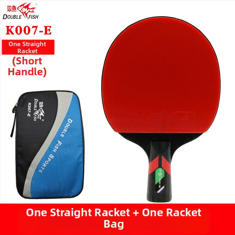 DOUBLE FISH K007-C reketa za stolni tenis, ploča baze od karbonskih vlakana, guma s obrnuti ljepilom, direktni udarac, standardne specifikacije