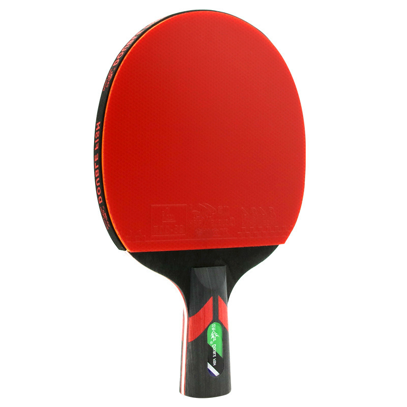 DOUBLE FISH K007-C reketa za stolni tenis, ploča baze od karbonskih vlakana, guma s obrnuti ljepilom, direktni udarac, standardne specifikacije