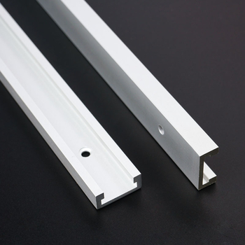 Bull Regulations alumínium ötvözet – 30 típusú asztali fűrészhez vezetősín készlet, T-slot, csúszó pálya és korlátozó kar