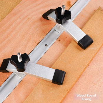 Bull Regulations alumínium ötvözet – 30 típusú asztali fűrészhez vezetősín készlet, T-slot, csúszó pálya és korlátozó kar