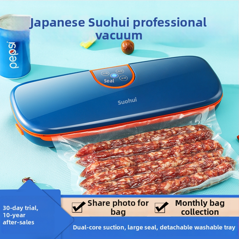 Vakuová baliaca stroj pre domáce použitie, model FK-A01; objem balenia 1 m³; značka Other