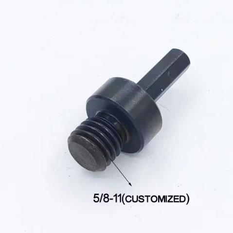 ZUXLA Čelični adapter s okruglom glavom za SDS-Plus, M14 i 5/8-11, 3/8 Hex