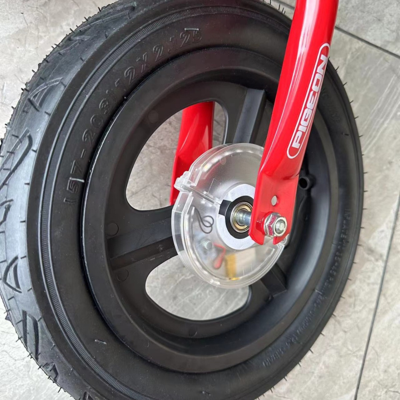 WIMBIKE LED svjetlo za kotač za bicikle i balansne bicikle – velikog promjera s integriranim kolom, punjiva pametna lampica