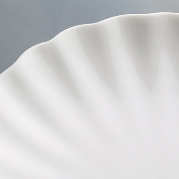 Porcelanski disk tanjur – okruglog oblika, jedinstven uzorak, novi kineski stil, otisnut logotip, mikrovalna kompatibilnost