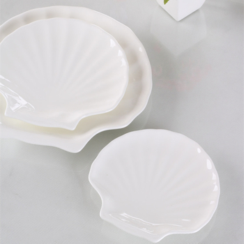 Porcelanski disk tanjur – okruglog oblika, jedinstven uzorak, novi kineski stil, otisnut logotip, mikrovalna kompatibilnost