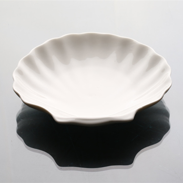 Porcelanski disk tanjur – okruglog oblika, jedinstven uzorak, novi kineski stil, otisnut logotip, mikrovalna kompatibilnost