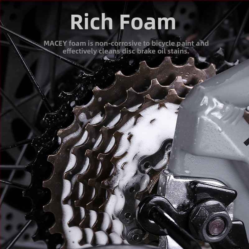 MACEY set za čišćenje pogona za planinske i cestovne bicikle, vodom-bazirani čistač lanaca i odmašivač